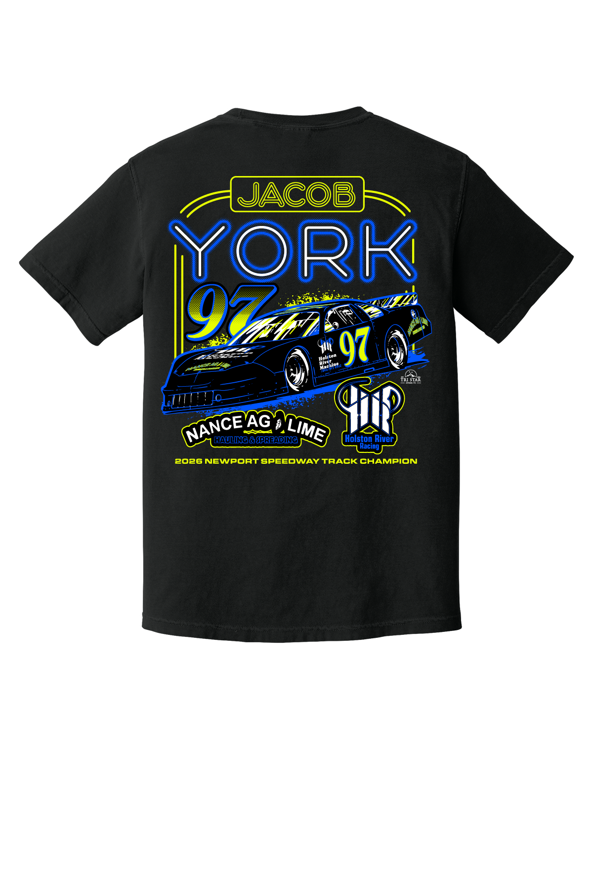 Jacob York 2026 Track Champion Comfort Colors T Shirt