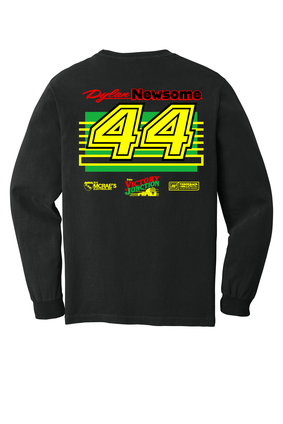 Dylan Newsome CARS Tour Throwback Comfort Colors Long Sleeve