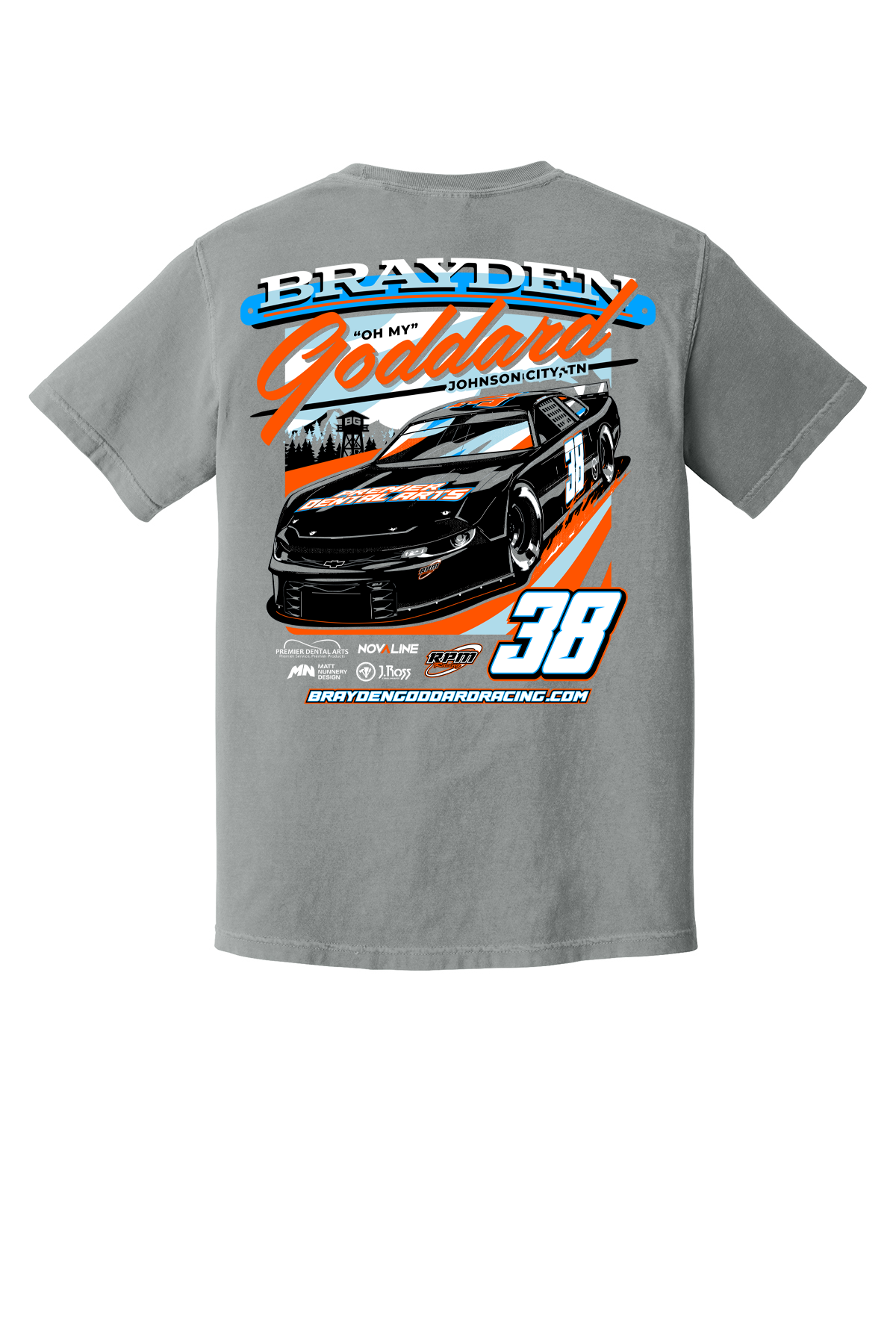 Brayden Goddard Comfort Colors Graphic T Shirt