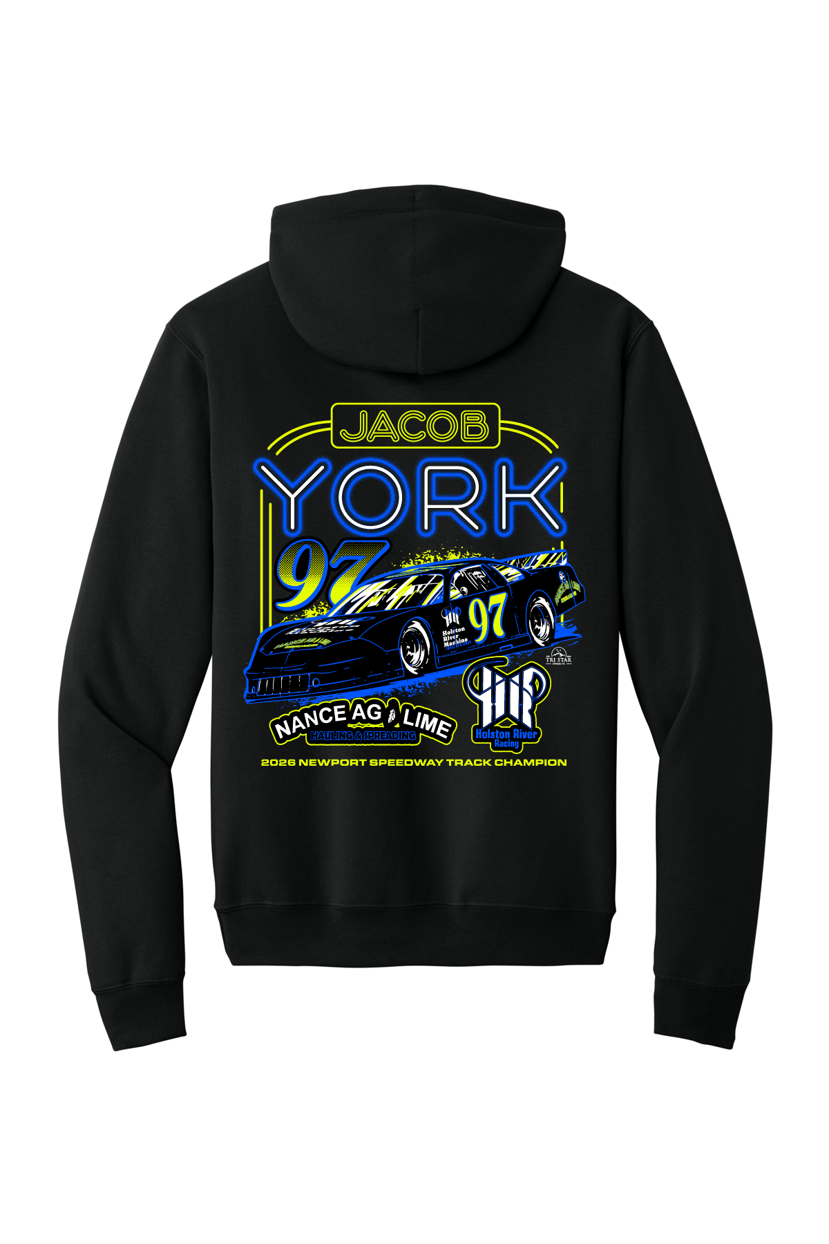 Jacob York 2026 Track Champion Port Company Hoodie