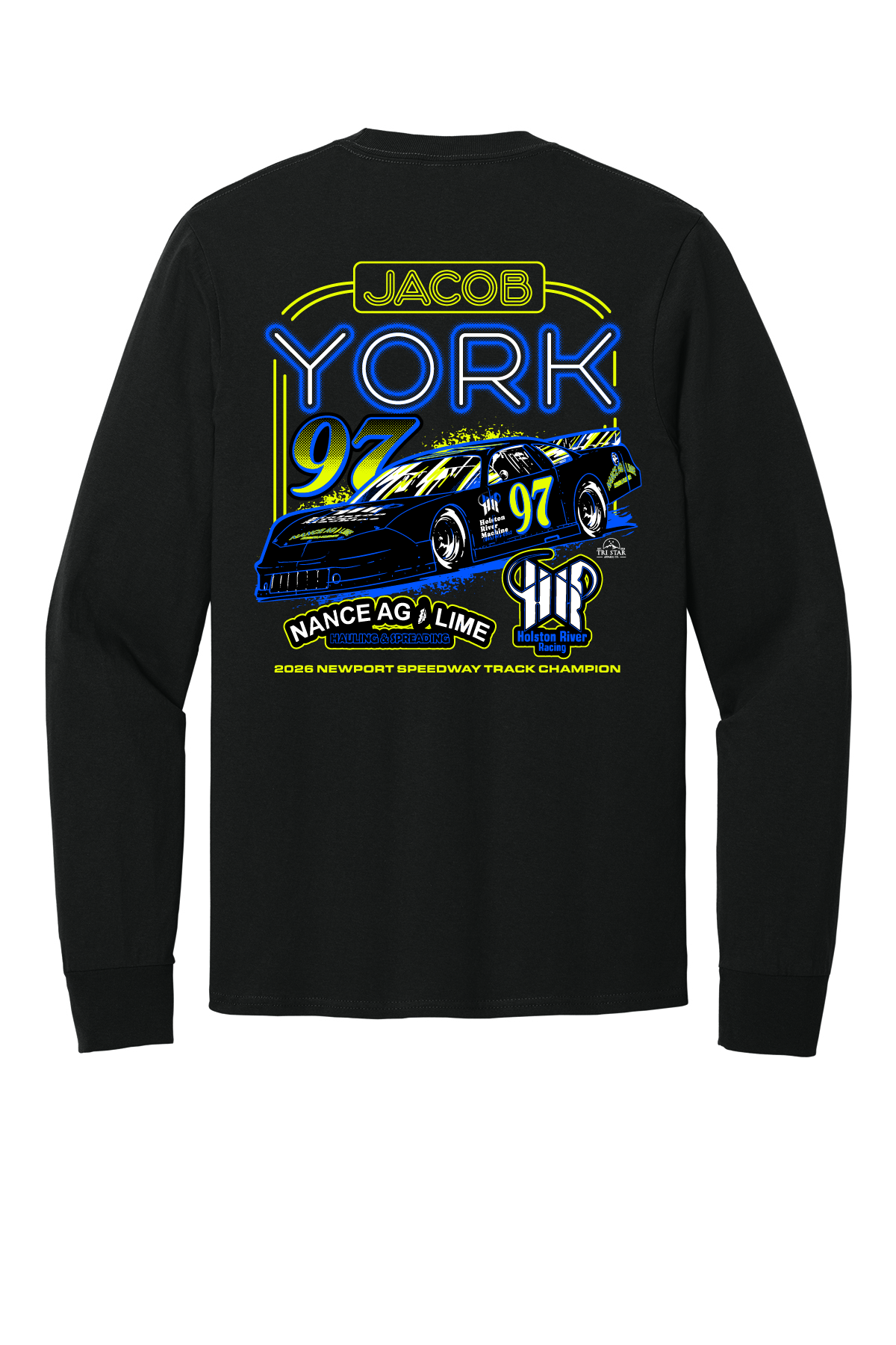 Jacob York 2026 Track Champion Port Company Long Sleeve