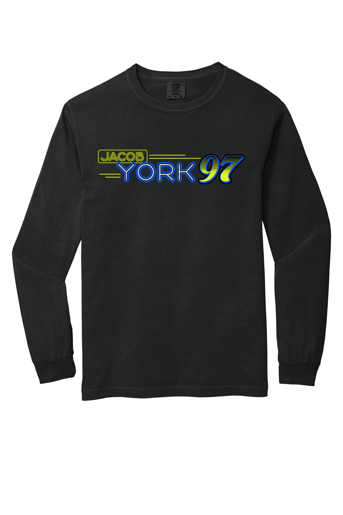 Jacob York 2026 Track Champion Comfort Colors Long sleeve
