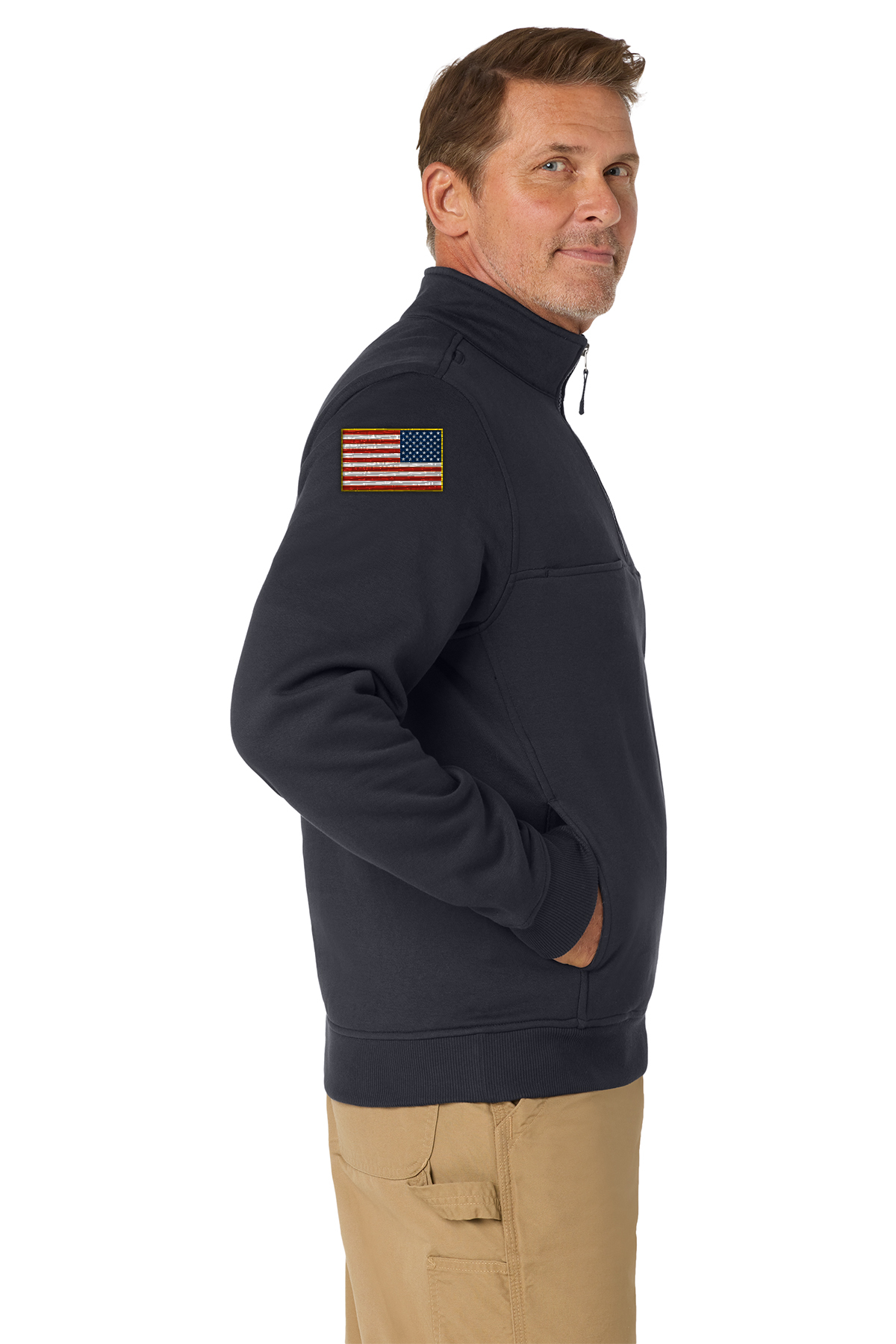 Embroidered CornerStone® 1/2-Zip Job Shirt