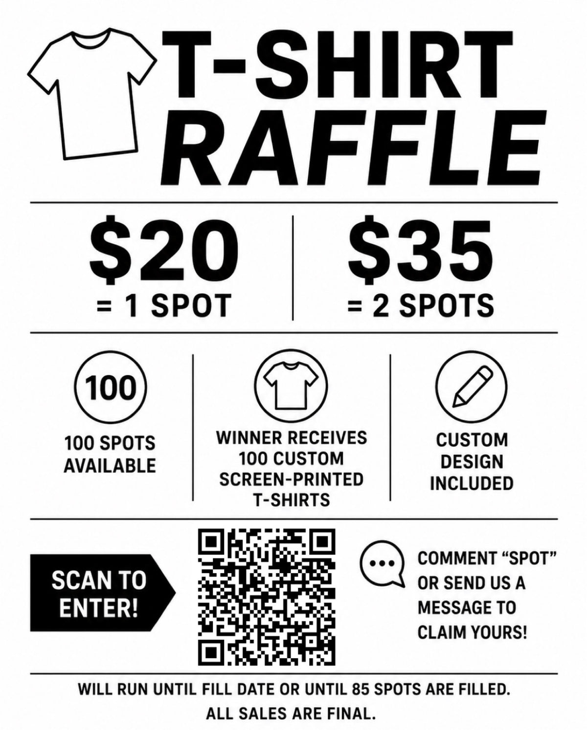Shirt Raffle
