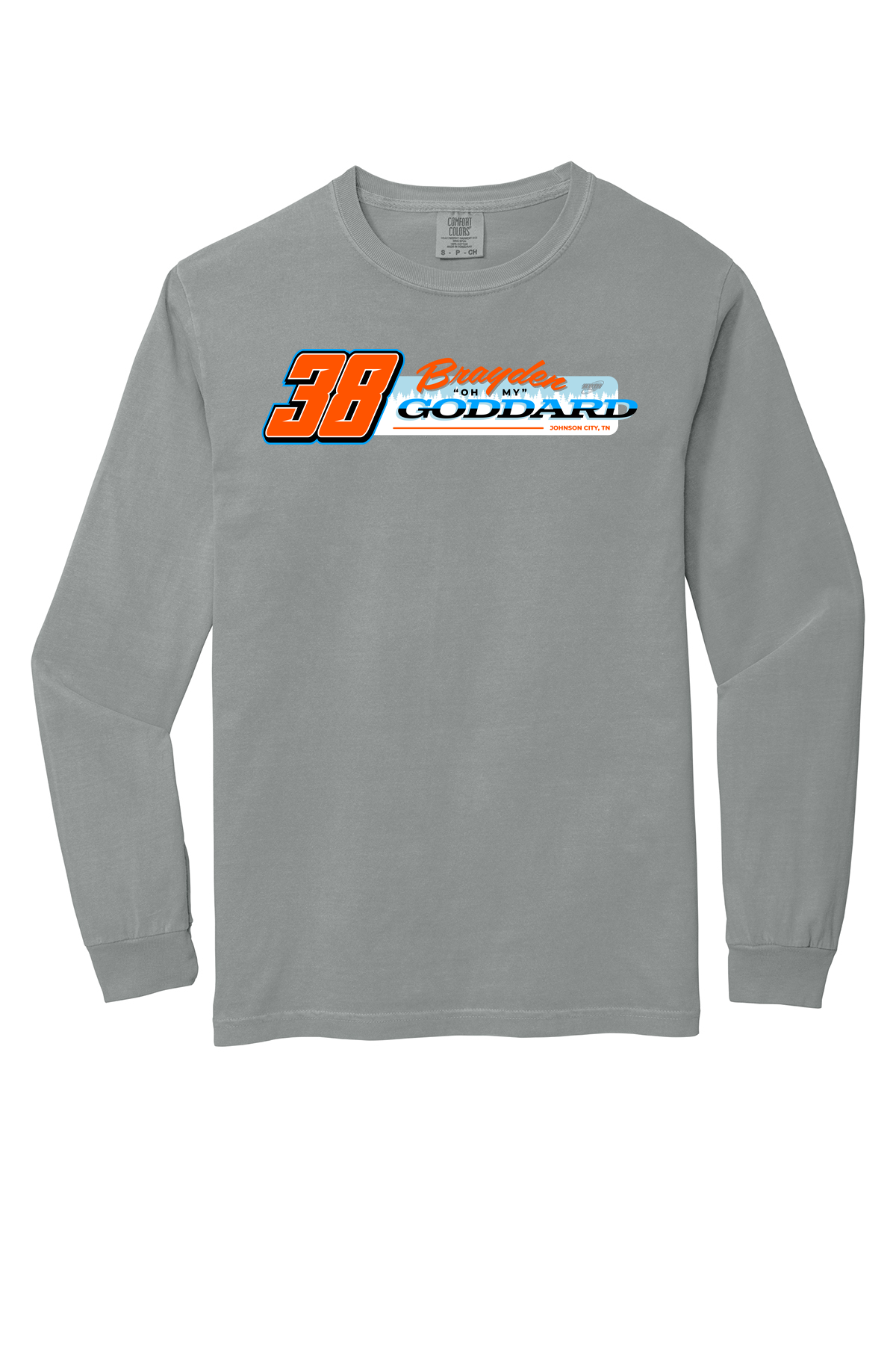 Brayden Goddard Graphic Comfort Colors Long Sleeve