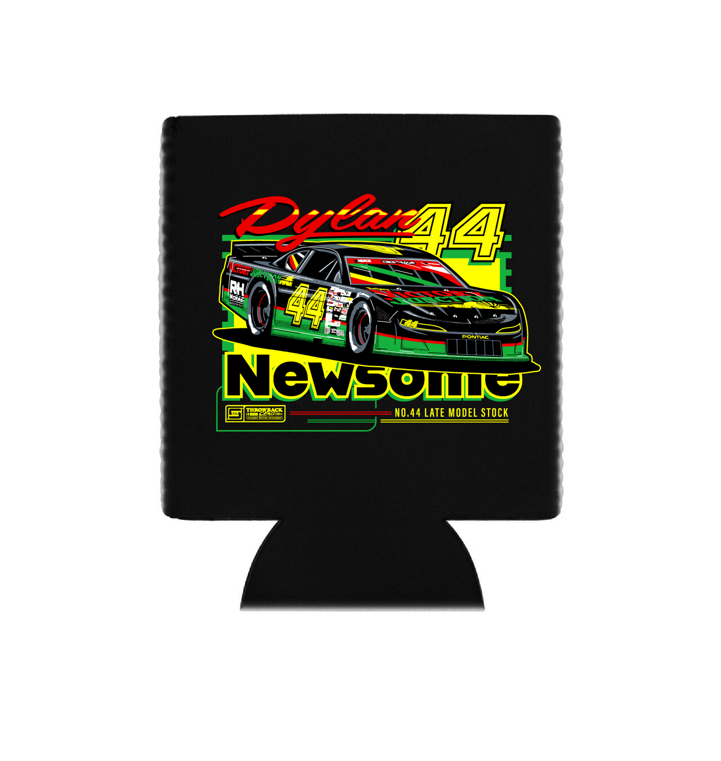 Dylan Newsome CARS Tour Throwback Koozie