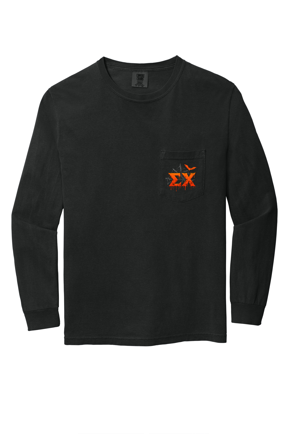 Sigma Chi Halloween Pocket Long Sleeve