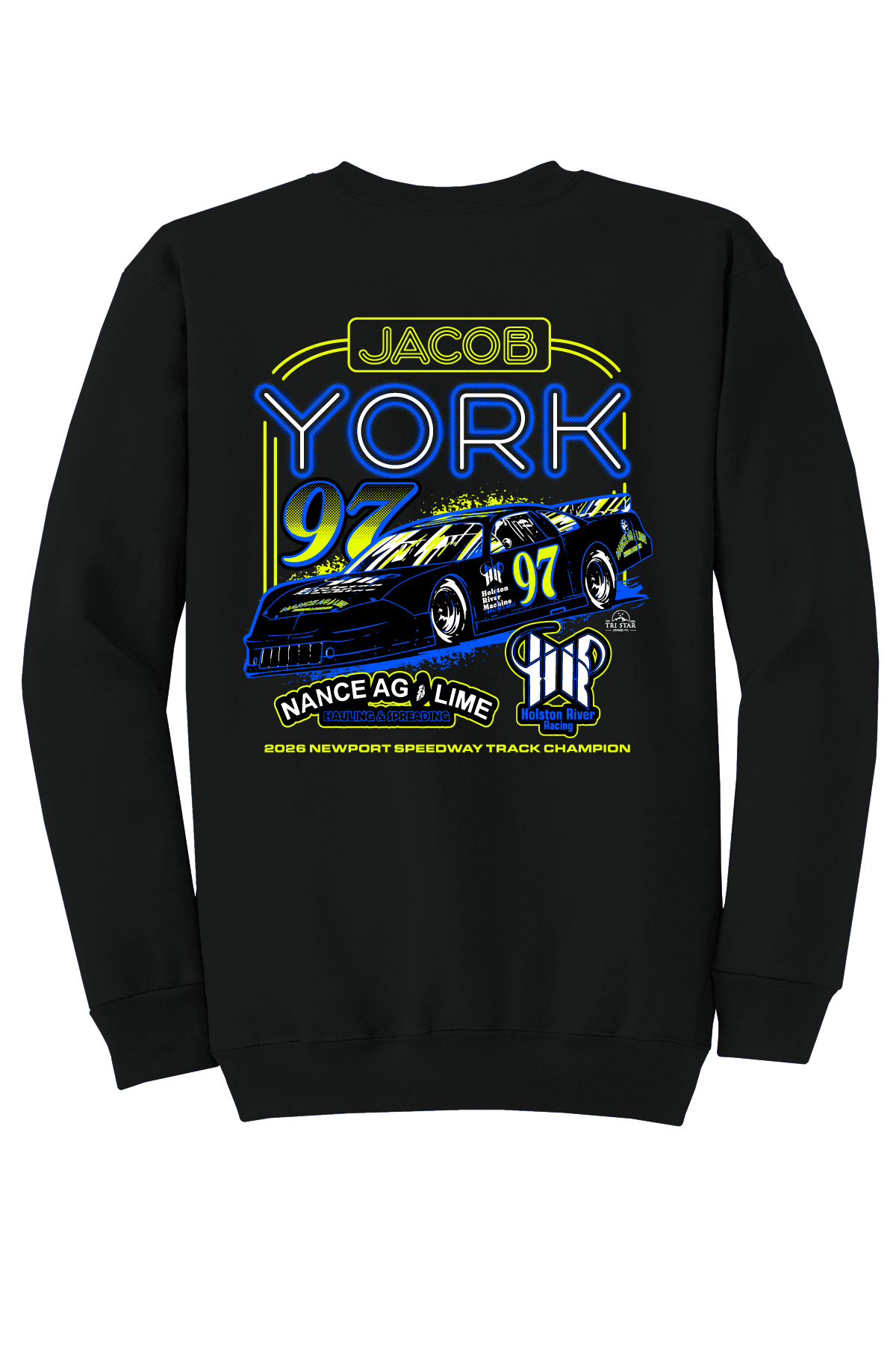 Jacob York 2026 Track Champion Port Company Sweatshirt