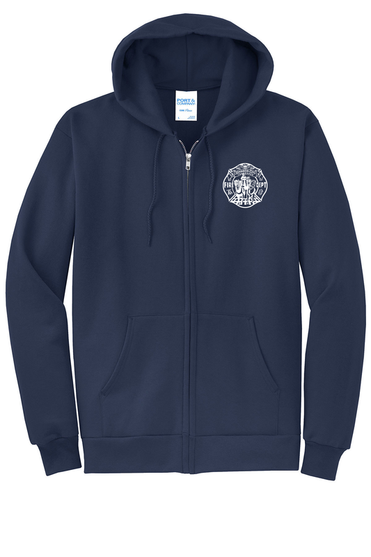Zip up Fleece Hoodie Duty Shirt