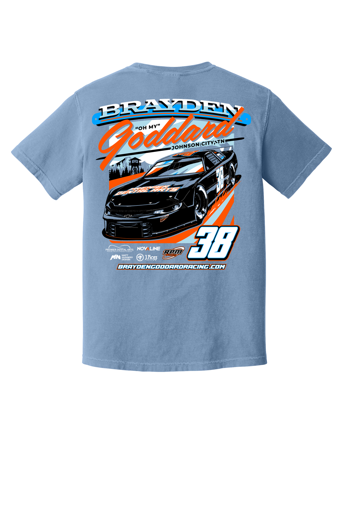 Brayden Goddard Comfort Colors Graphic T Shirt