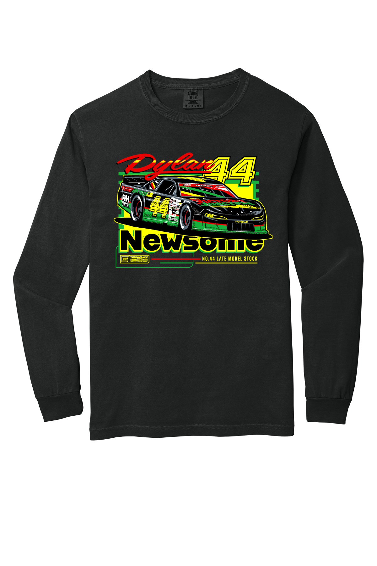 Dylan Newsome CARS Tour Throwback Comfort Colors Long Sleeve