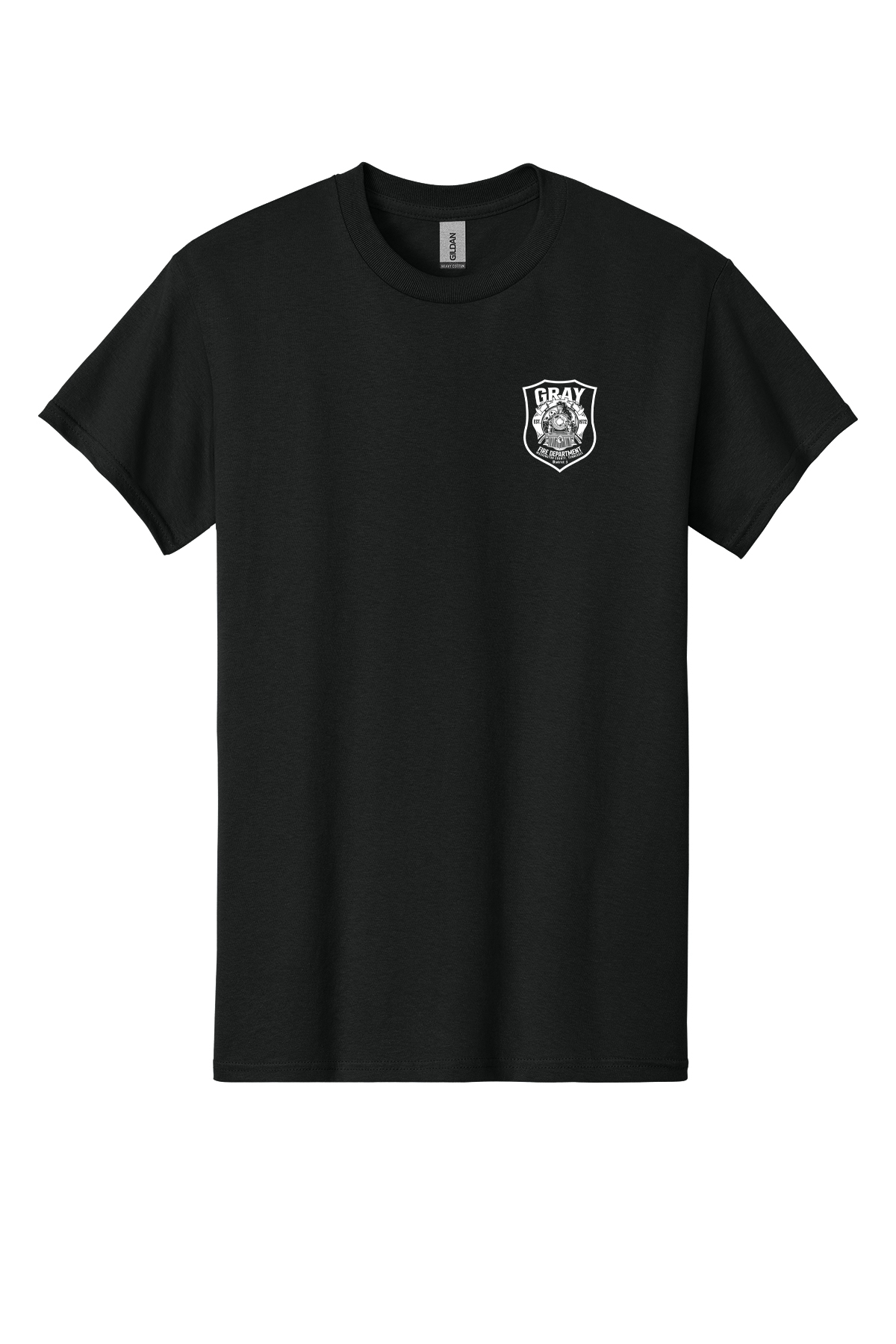 Gray Fire Department Softstyle T-Shirt